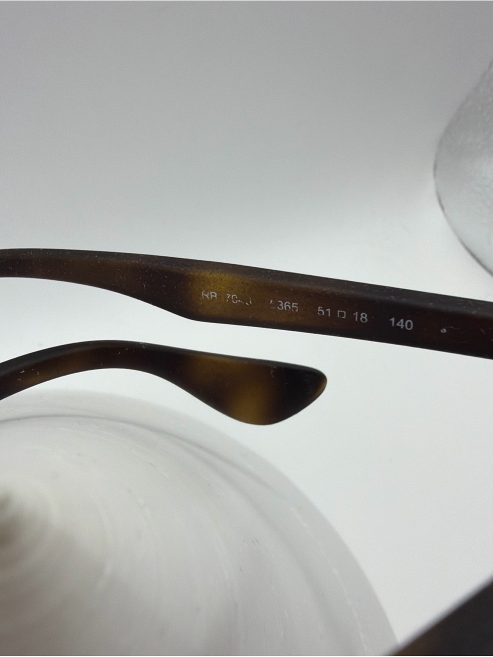 Ray-Ban Tortoiseshell Blue Light Glasses - Brown Frame - Picture 5 of 6